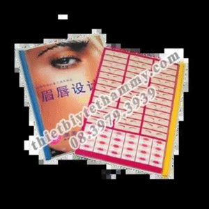 SÁCH HỖ TRỢ VẼ CHÂN MÀY , MÔI TRƯỚC KHI XĂM
