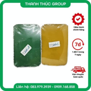 Sáp Wax Nóng Hình Chữ Nhật Màu Vàng , Màu Xanh 250g
