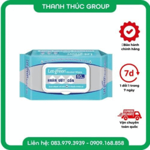 Khăn Ướt Cồn Let-Green 50 Miếng