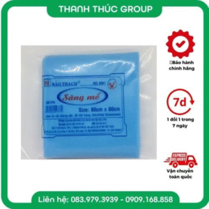 [1 Tấm] Săng Mổ Bảo Thạch Có Lỗ và Không Lỗ 80x80cm