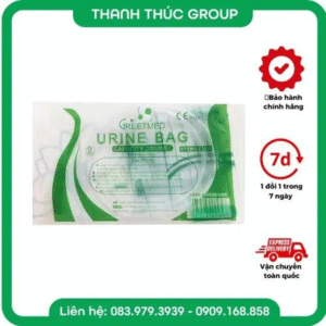 Túi Đựng Nước Tiểu Greetmed Van Thằng Có Dây Treo