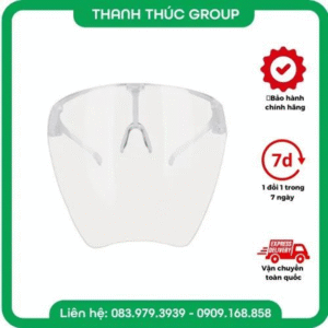 Kính Chắn FaceShield Trong Suốt Bảo Vệ Mặt Chống Giọt Bắn Phòng Dịch Bảo Hộ Kháng Khuẩn